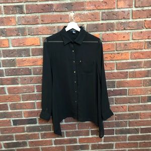 Black long sleeve top from Forever 21